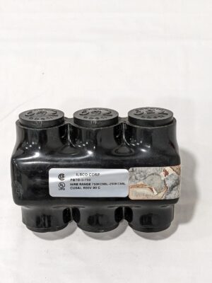 ILSCO 3 Port Mult-tap Connector 750KCMIL - 250KCMIL PBTD-3-750