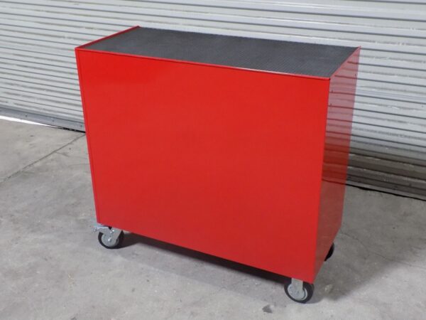 Pro Source Roller Cabinet Tool Box 6 Drawer 42" x 18" x 39" Steel Red