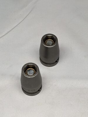APEX Magnetic Impact Socket: 3/8" Drive, 3/8" Socket, Hex Drive Qty 2 M-3112