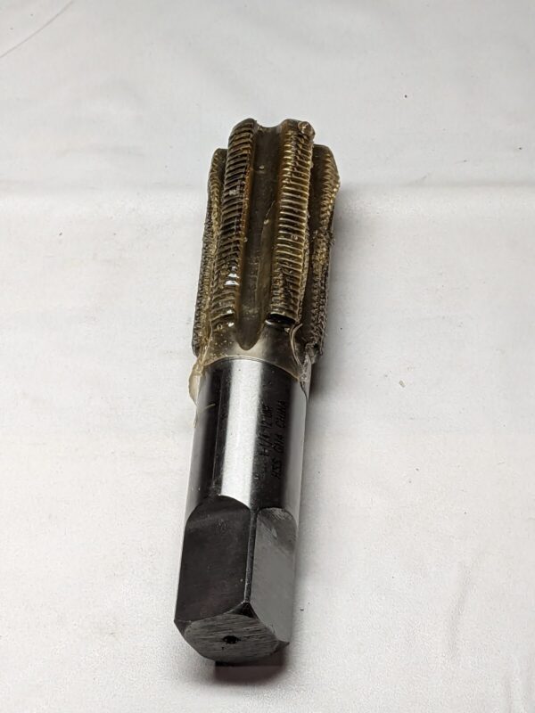 Interstate Straight Flute Tap: 1-1/4-12 UNF, 6 FL, Bottoming Chamfer 04489464