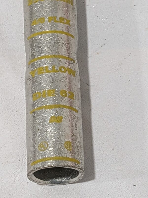 ILSCO Butt Splice Terminal: Crimp-On Connection, 250 MCM 54813