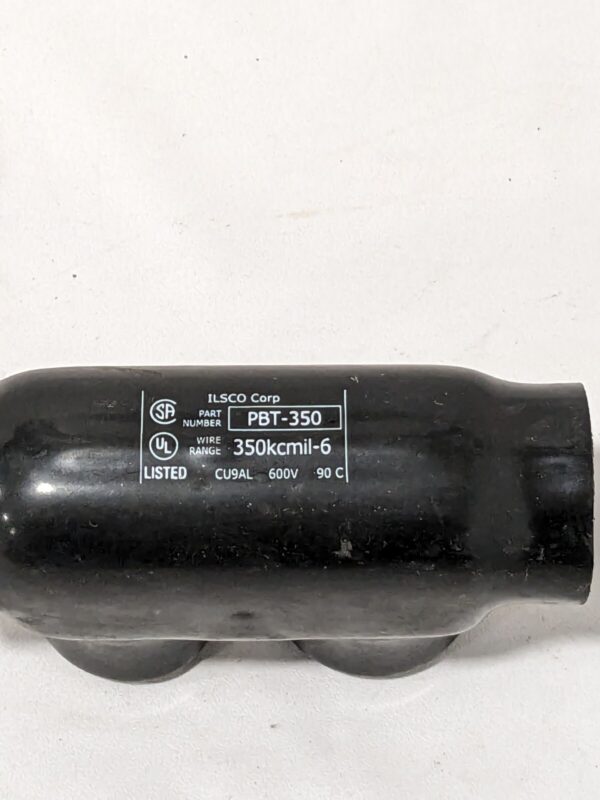 ILSCO Insulated Splicer-Reducer Connector 350kcmil-6 PBT-350