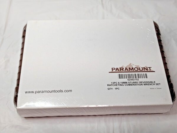 Paramount 13 Piece Stubby Reversible Combination Wrench Set 6 - 19 mm 62492152