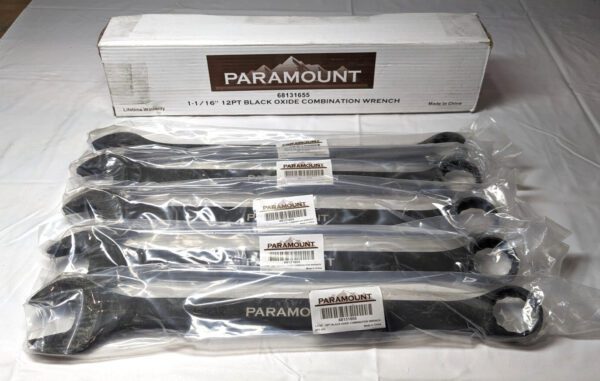 Paramount 1-1/16" Combination Wrench 12 Point Black Oxide *QTY 5* 022-1-116-BF