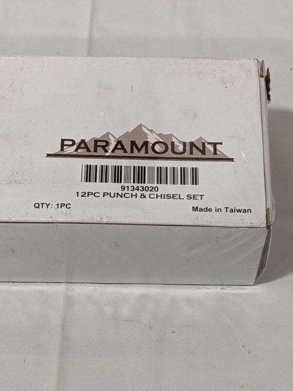 PARAMOUNT Punch & Chisel Set 12 Pc 3/8 - 5/8" Chisel 1/16 - 3/8" Punch 91343020