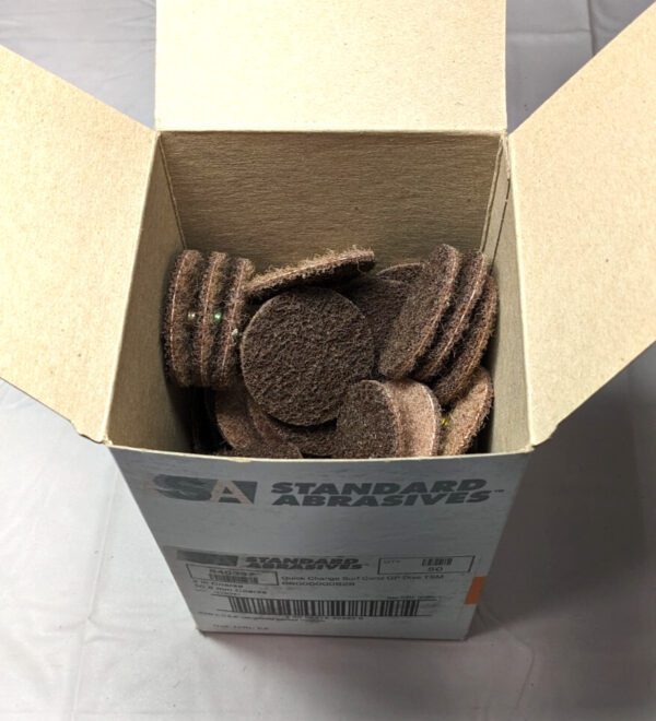 STANDARD ABRASIVES Quick-Change Disc GP TSM 2" Dia Coarse *BOX OF 50* 840337