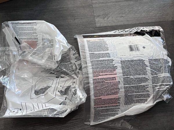 3M Replacement Window, Clear, 9" High, 0.8" Thick QTY 2