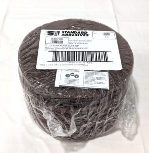 STANDARD ABRASIVES Buff & Blend Disc 6" OD x 1/2" ID *PACK OF 10* 840708