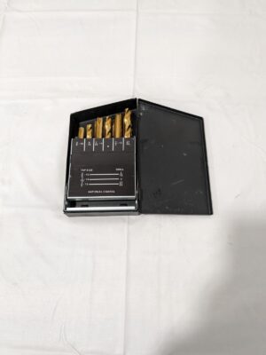 HERTEL Tap & Drill Set #6-32-1/2-13 Taps, 5/16-27/64" Drills 770XT INCOMPLETE
