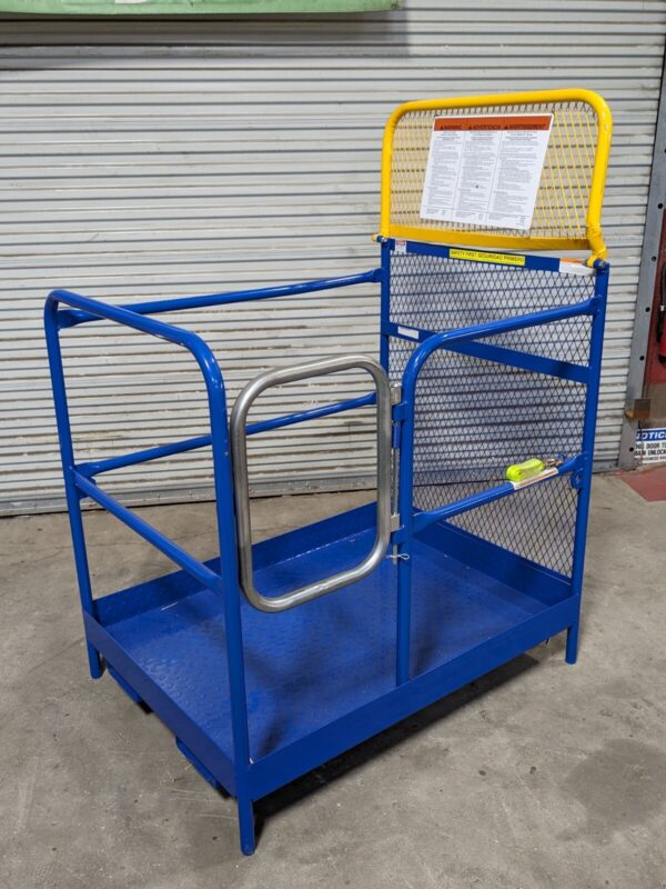 Vestil WP-3648-CA Forklift Work Platform 36 In. x 48 In. 1000 Lb. Capacity