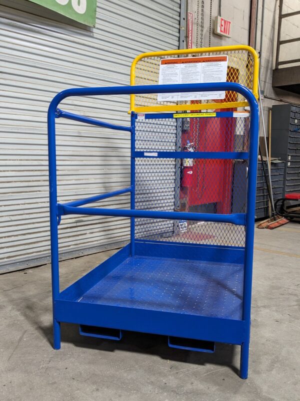 Vestil WP-3648-CA Forklift Work Platform 36 In. x 48 In. 1000 Lb. Capacity