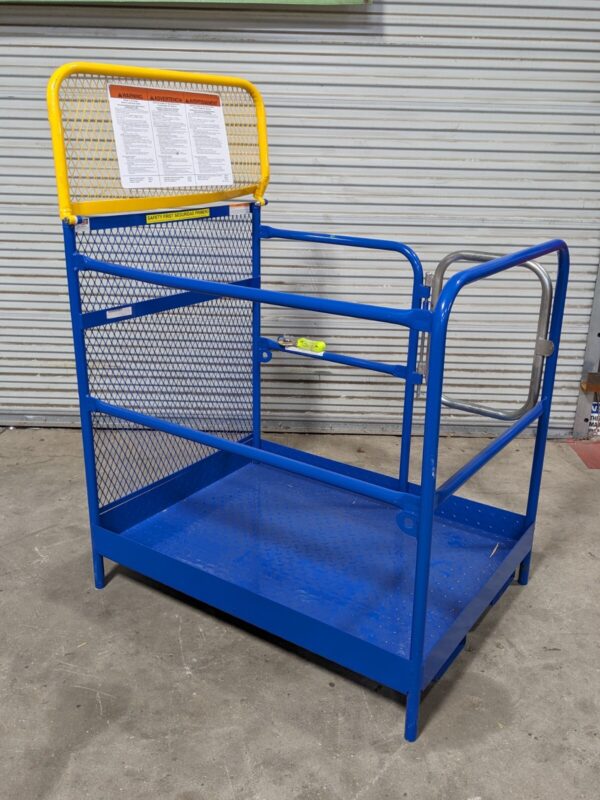 Vestil WP-3648-CA Forklift Work Platform 36 In. x 48 In. 1000 Lb. Capacity