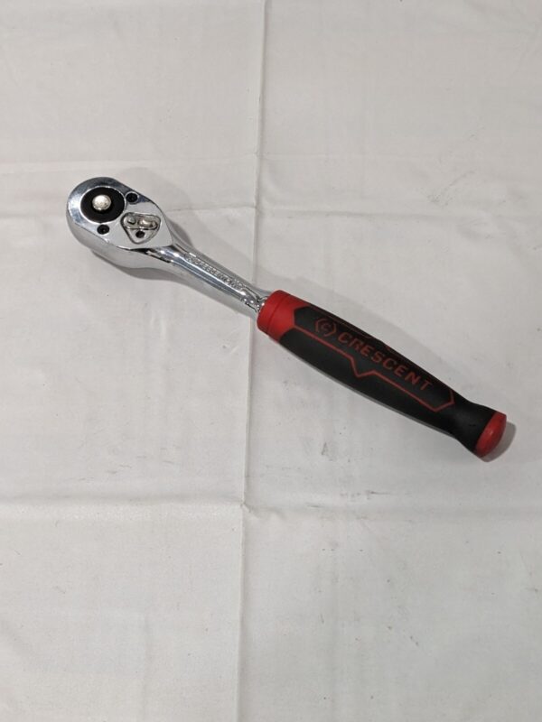 CRESCENT Ratchet: 1/2" Drive, Teardrop Head, 10-1/2" OAL CRW13