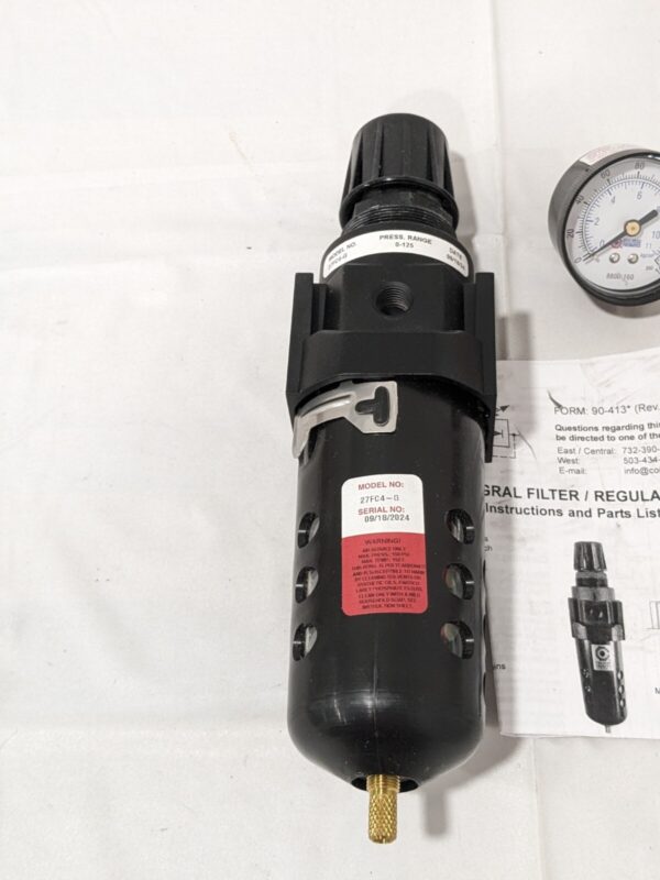 Coilhose Pneumatics 1/2F/R Combo With Gauge 27FC4-G