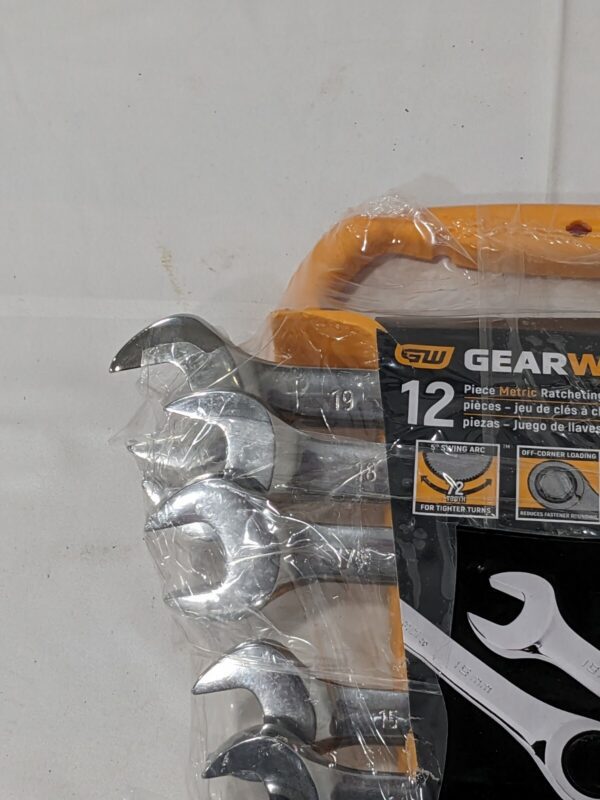 GEARWRENCH Combination Wrench Set: 11 Pc, 8 mm - 19 mm 9412 INCOMPLETE