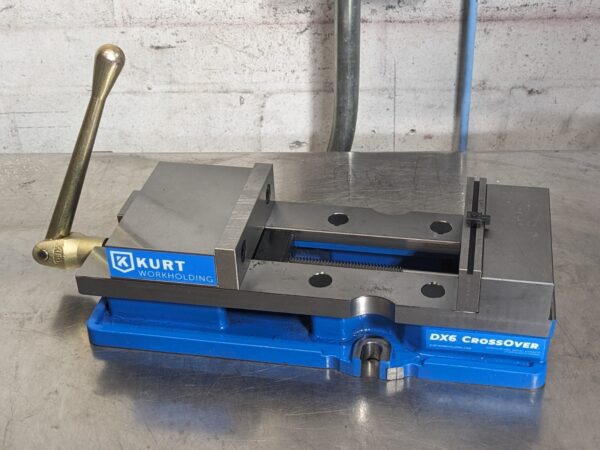 Kurt CrossOver Precision Machine Vise 6" Jaw Width 9" Opening Capacity