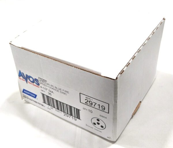 NORTON F826P 4-1/2″ Fiber Disc 5/8-11 ID 36 Grit *Box of 10* 662611297219