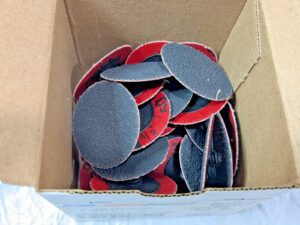 NORTON Red Heat R983 Quick-Change Discs 2" TR Type III 50G QTY 25 66261132731