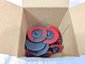 NORTON Red Heat R983 Quick-Change Discs 2" TR Type III 50G QTY 22 66261132731