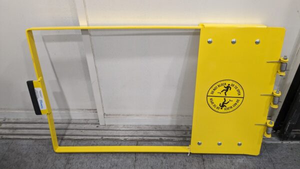FABENCO Self Closing Rail Safety Gate 36" - 42" Powder Coated Steel G72-39PC