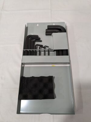 EKLIND 11 Piece L-Key Hex Key Set Hex Range 0.7 to 17mm 10515 INCOMPLETE