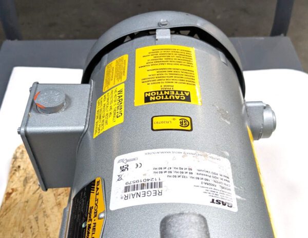 GAST 2-1/2 HP Regenerative Air Blower 230/460V 3PH R5325A-2