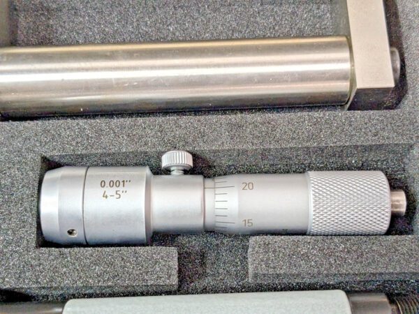 Fowler Mechanical Inside Micrometer Set 4-80" Range 0.001" Grad 52-243-480-1