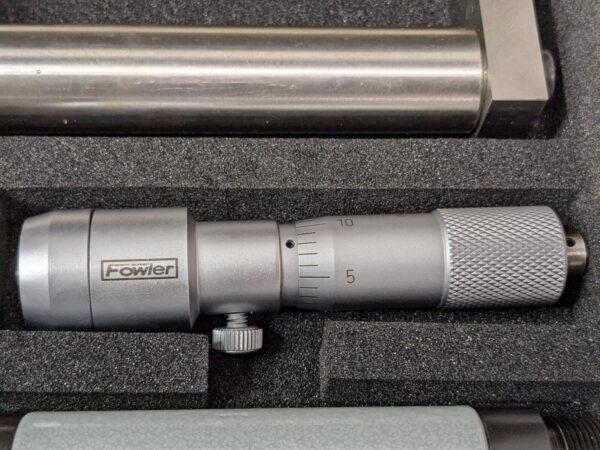 Fowler Mechanical Inside Micrometer Set 4-80" Range 0.001" Grad 52-243-480-1