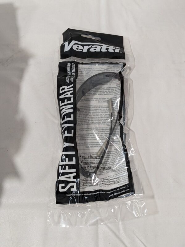 Encon Veratti 429 Black-Gray Frame, Gray Lens Safety Glasses Qty 12 08204924