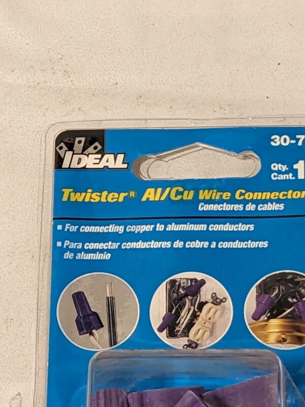 Ideal AWG 600 Volt Corrosion Resistant Wing Twist On Wire Conn QTY 10 30-765