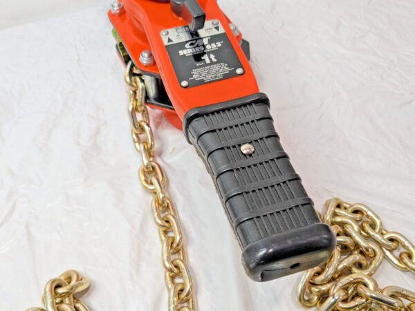 CM 1 Ton Lever Chain Hoist Series 653A 10 Ft Lift 5328-X10A