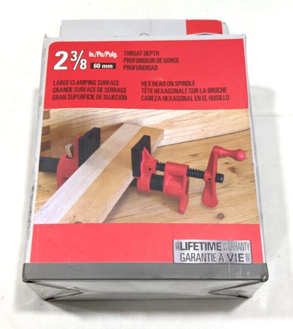 BESSEY Clamping Fixture 3/4" Pipe 2-3/8" Throat Depth PC34-2