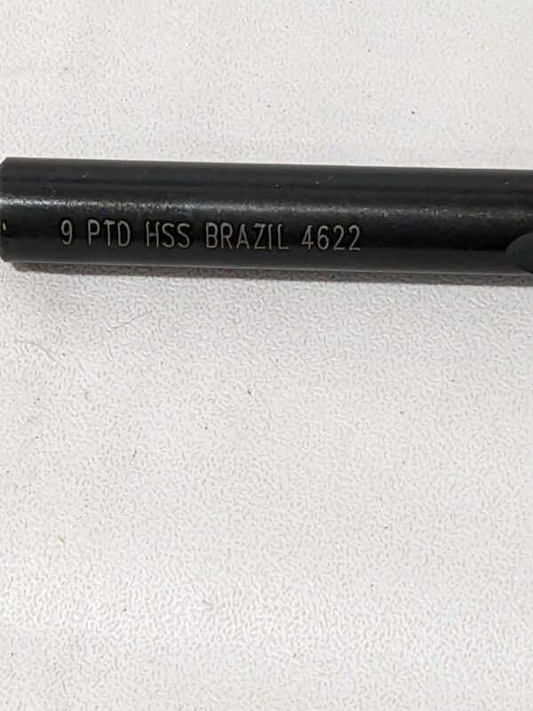 Precision Twist Jobber Length Drill Bit: 9.00 mm (0.3543) Dia, 118º, HSS 5999578