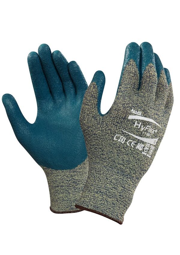 HyFlex 11-501 Nitrile Foam Coated Stretch Lined Gloves Sz 10 12 Pairs 205659