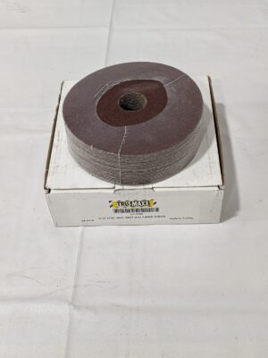 TRU-MAXX Fiber Disc: 4-1/2" Disc Dia, 7/8" Hole, 80G Qty 25 04010765
