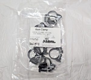 PACK OF 10 NewAge Kwik Clamp Nylon Double Bond Hose Clamps 3/4"NOM 5700765