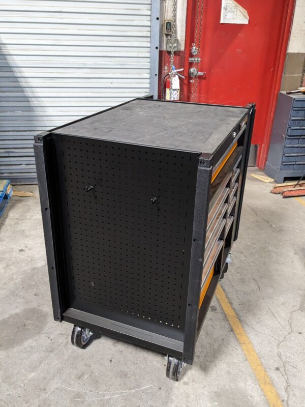 Gearwrench Mobile Work Station Tool Box Storage Cabinet 11 Drawer 83169 Used