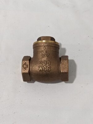 LEGEND VALVE Check Valve: 1/2" Pipe FNPT x FNPT 105-103