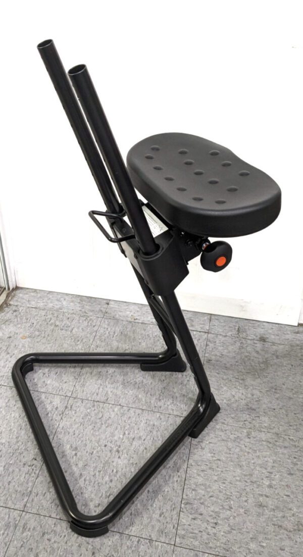 SHOPSOL Sit-Stand Stool 24" - 34" Seat Height 300lb Capacity 1010241 INCOMPLETE