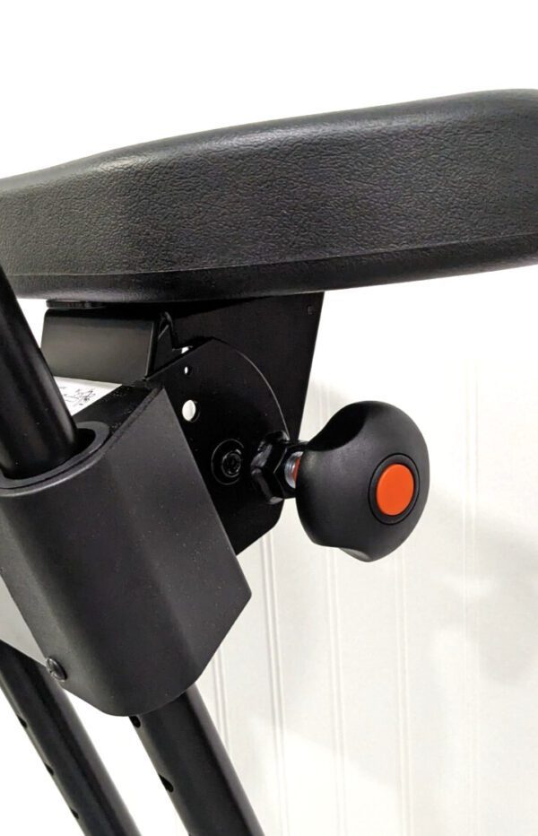 SHOPSOL Sit-Stand Stool 24" - 34" Seat Height 300lb Capacity 1010241 INCOMPLETE