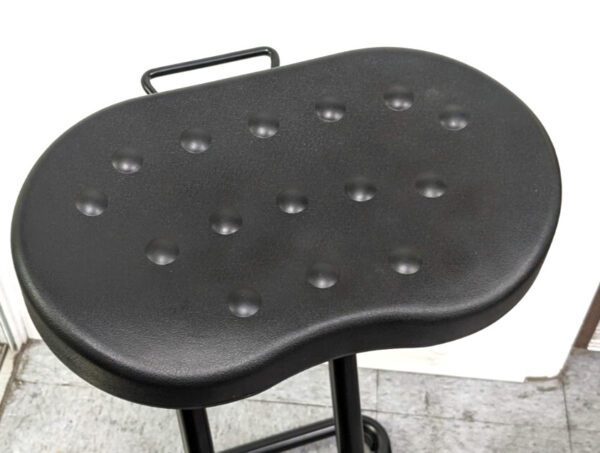 SHOPSOL Sit-Stand Stool 24" - 34" Seat Height 300lb Capacity 1010241 INCOMPLETE