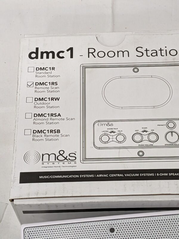 M&S Systems Indoor Remote Scan Room Station, White DMC1RS