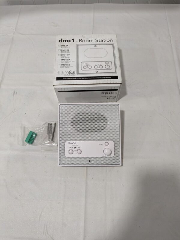 M&S Systems White Standard Indoor Room Station DMC1R