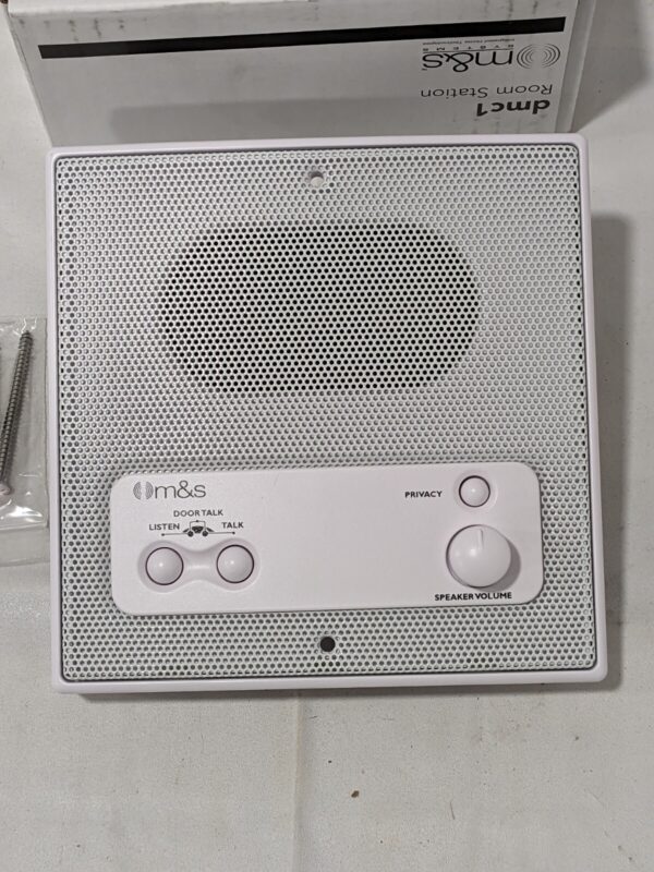 M&S Systems White Standard Indoor Room Station DMC1R