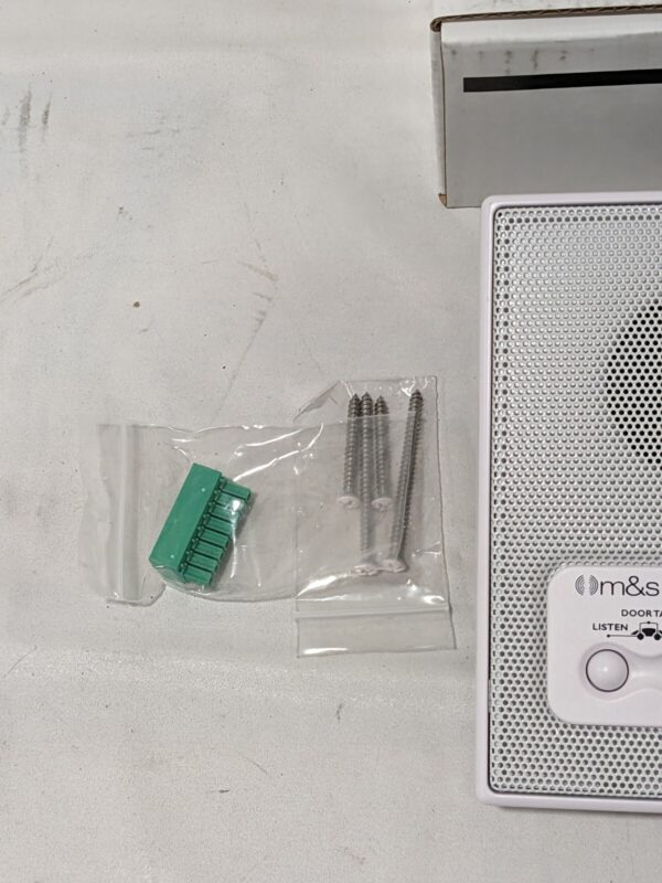 M&S Systems White Standard Indoor Room Station DMC1R