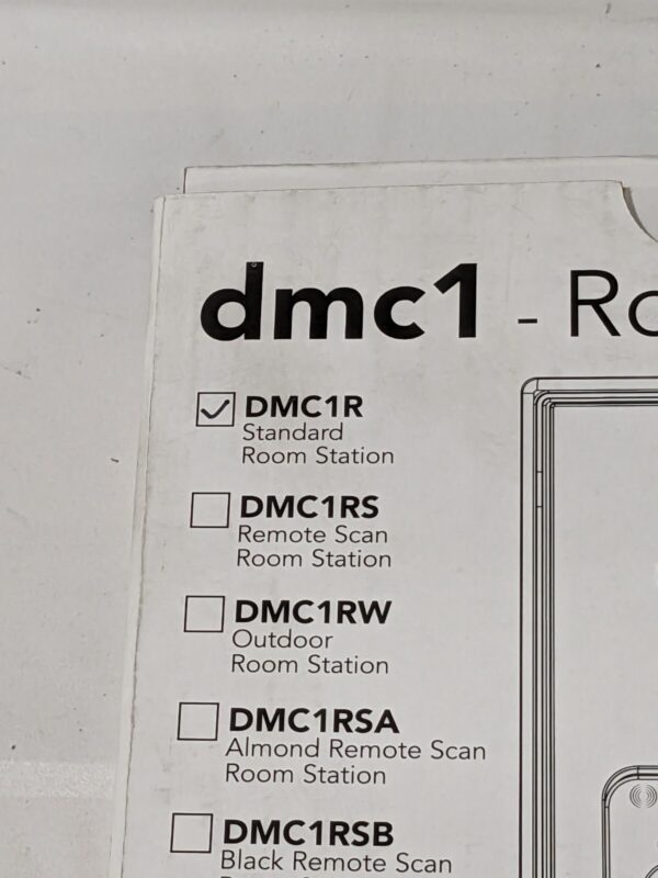 M&S Systems White Standard Indoor Room Station DMC1R