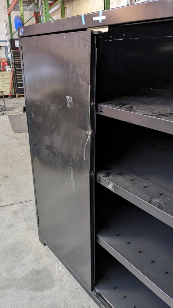 Rousseau Modular Double Door Cabinet 3 Shelf 60 x 54 x 27 Scratch N Dent