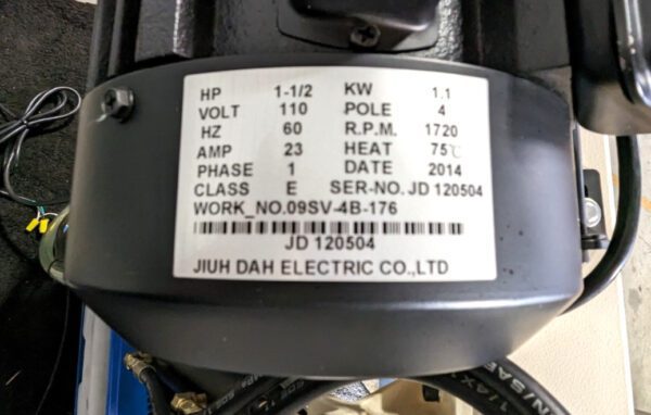 RONG FU 5 x 16" Horizontal Bandsaw Variable-Speed Pulley 110V 1.5HP RF-916SV