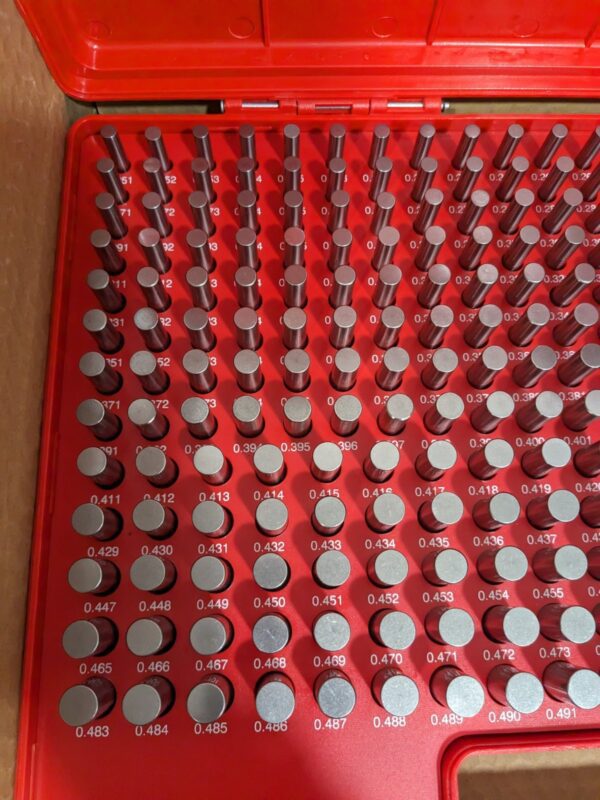 MHC Class ZZ Plug Gage Set: 0.251 to 0.5″ Range, 250 Pc 616-81216