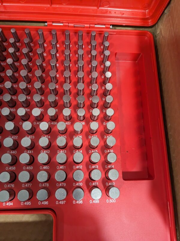 MHC Class ZZ Plug Gage Set: 0.251 to 0.5″ Range, 250 Pc 616-81216